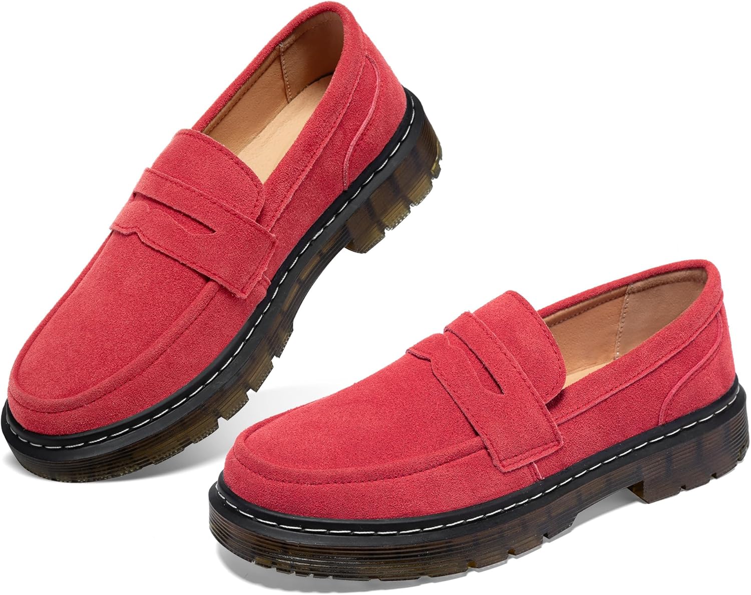Women's Suede Penny Loafers for Comfort and Style in Any Setting