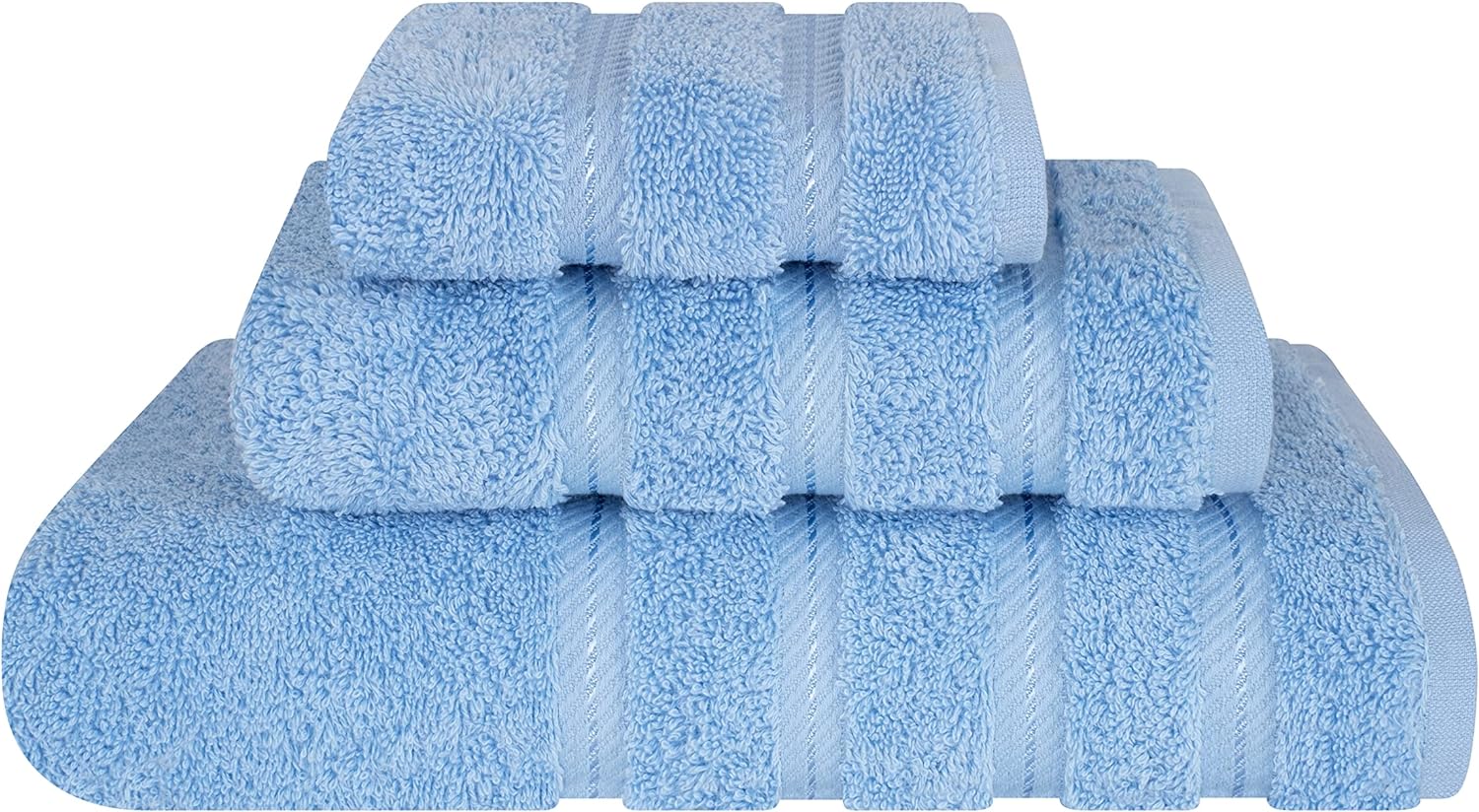 Premium 3 Piece Turkish Towel Set for Luxurious Comfort