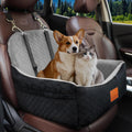 Dog Car Seat for Small Dogs - Memory Foam Booster for Safe Travel