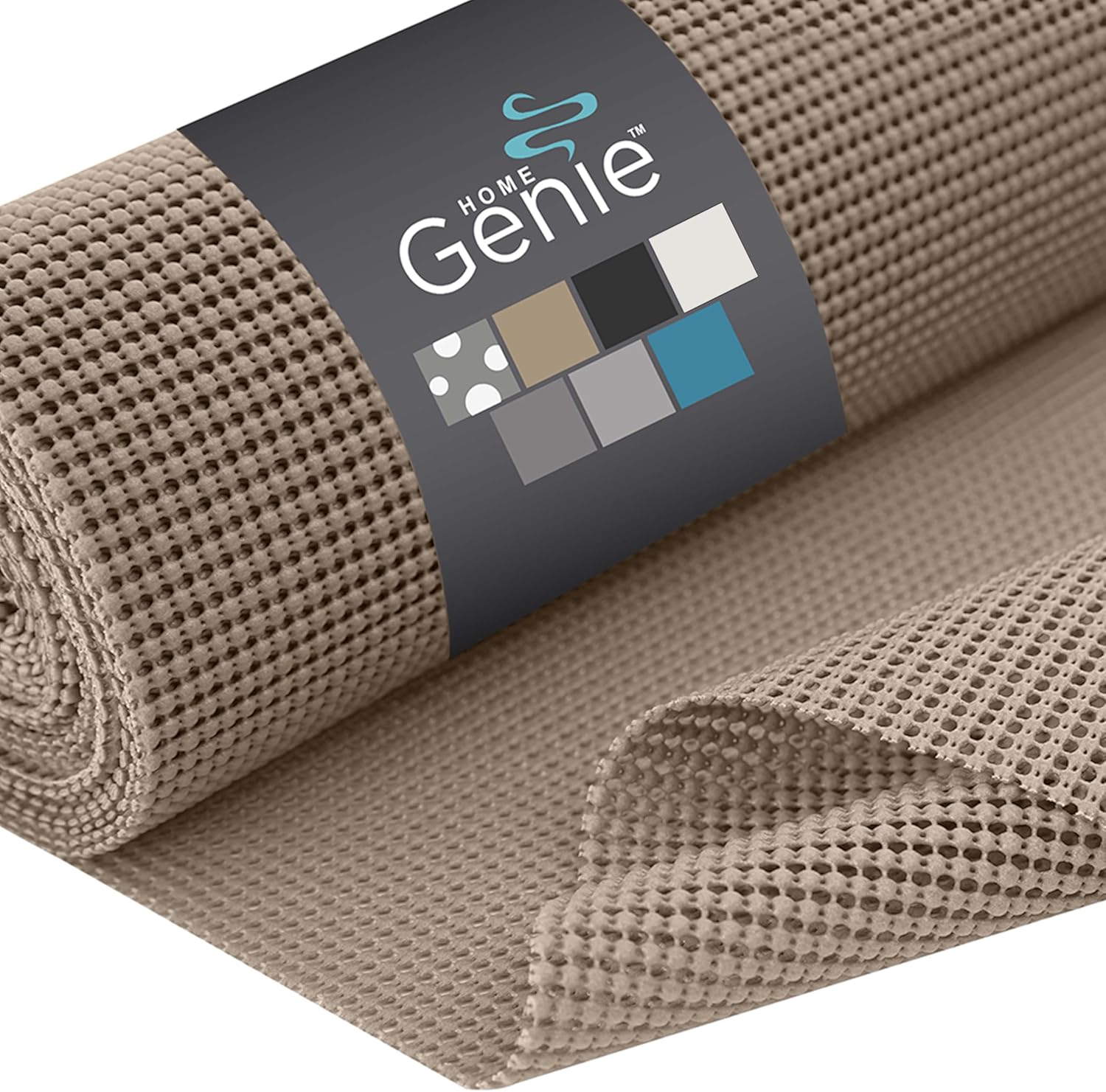 HOME GENIE Non-Slip Cabinet Liner, Protects Kitchen & More