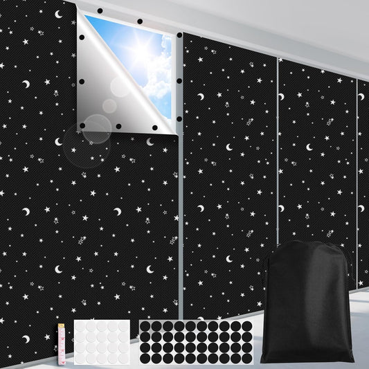 100% Blackout Window Cover Film for Complete Light Control