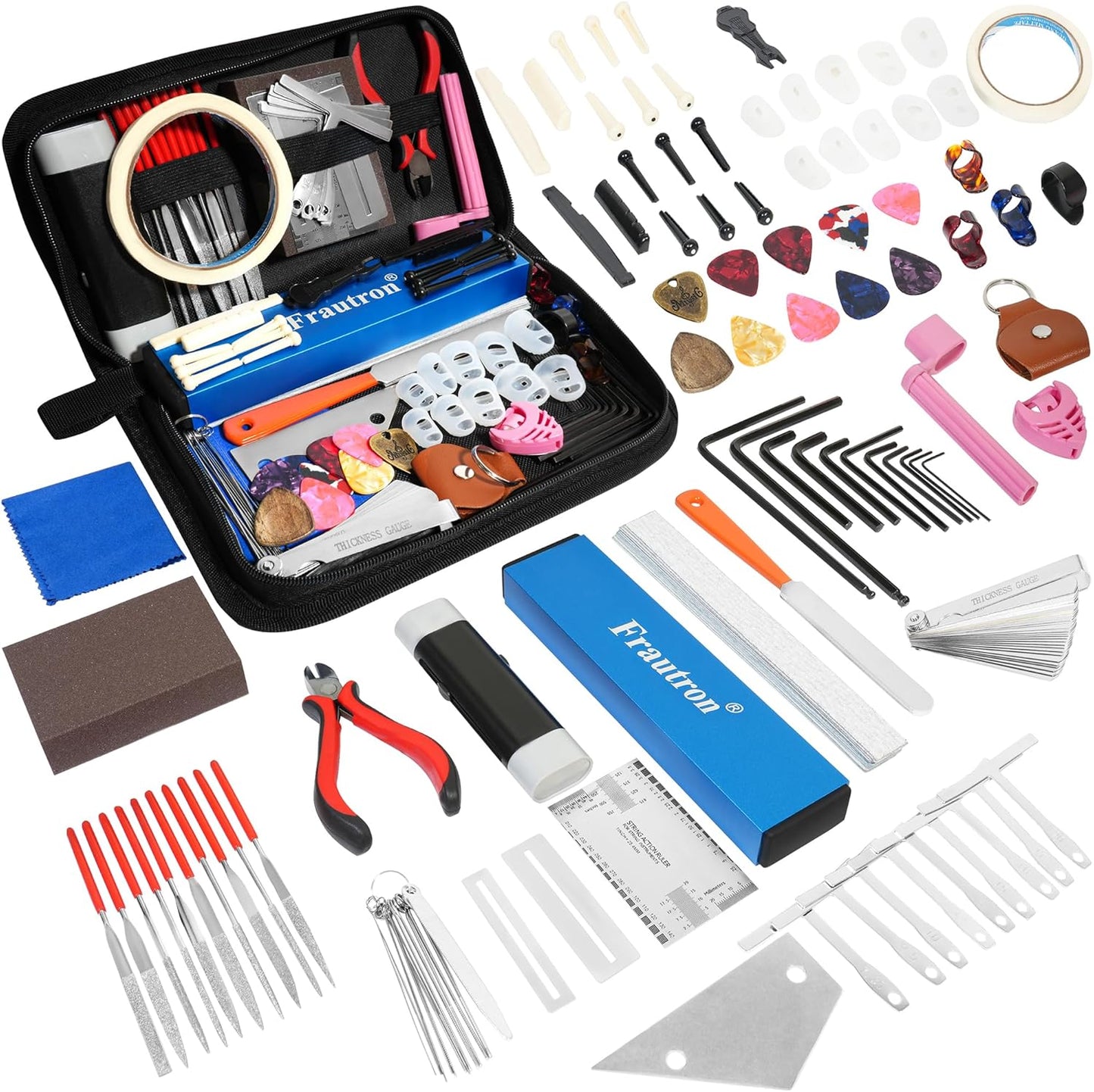 Luthier Tools Guitar Kit for Setup and Repair Enthusiasts