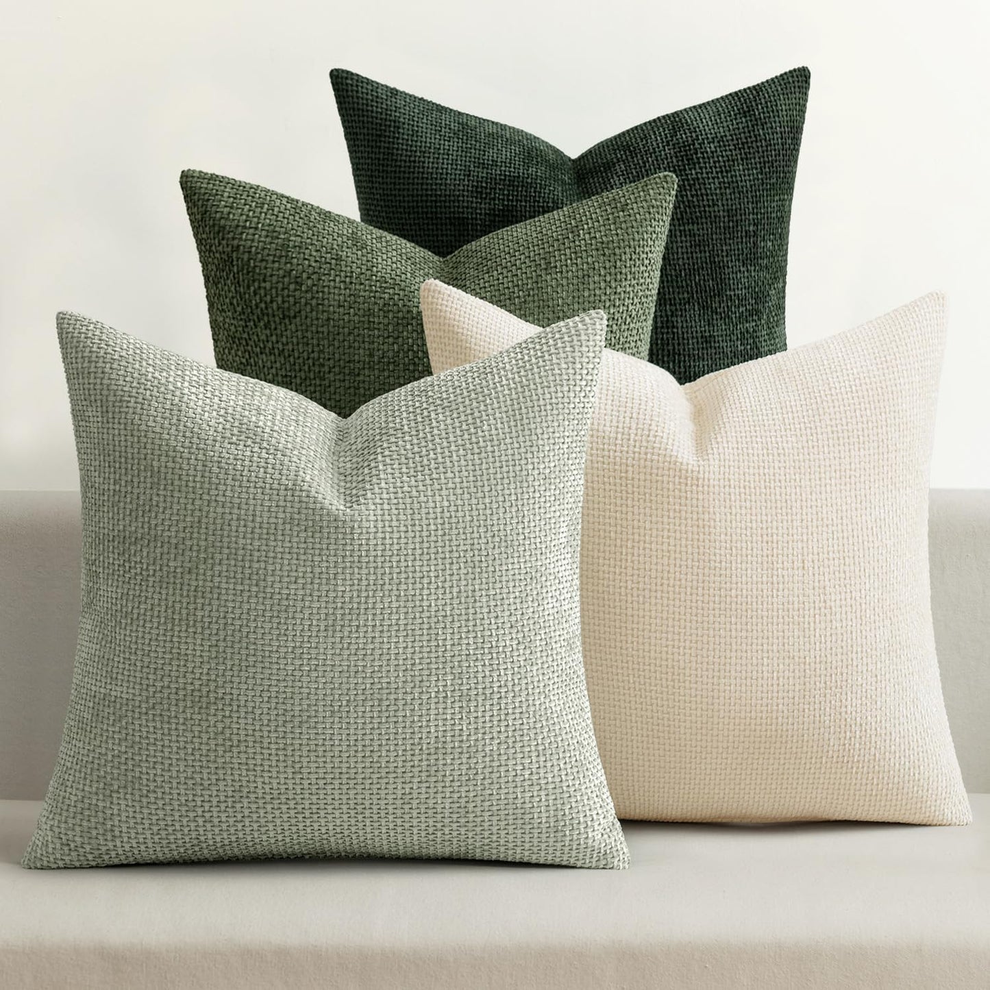 MIULEE 20x20 Inch Christmas Couch Throw Pillow Covers Set