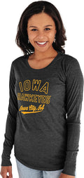 Iowa Hawkeyes Women's Tri-Blend Long Sleeve T-Shirt Review