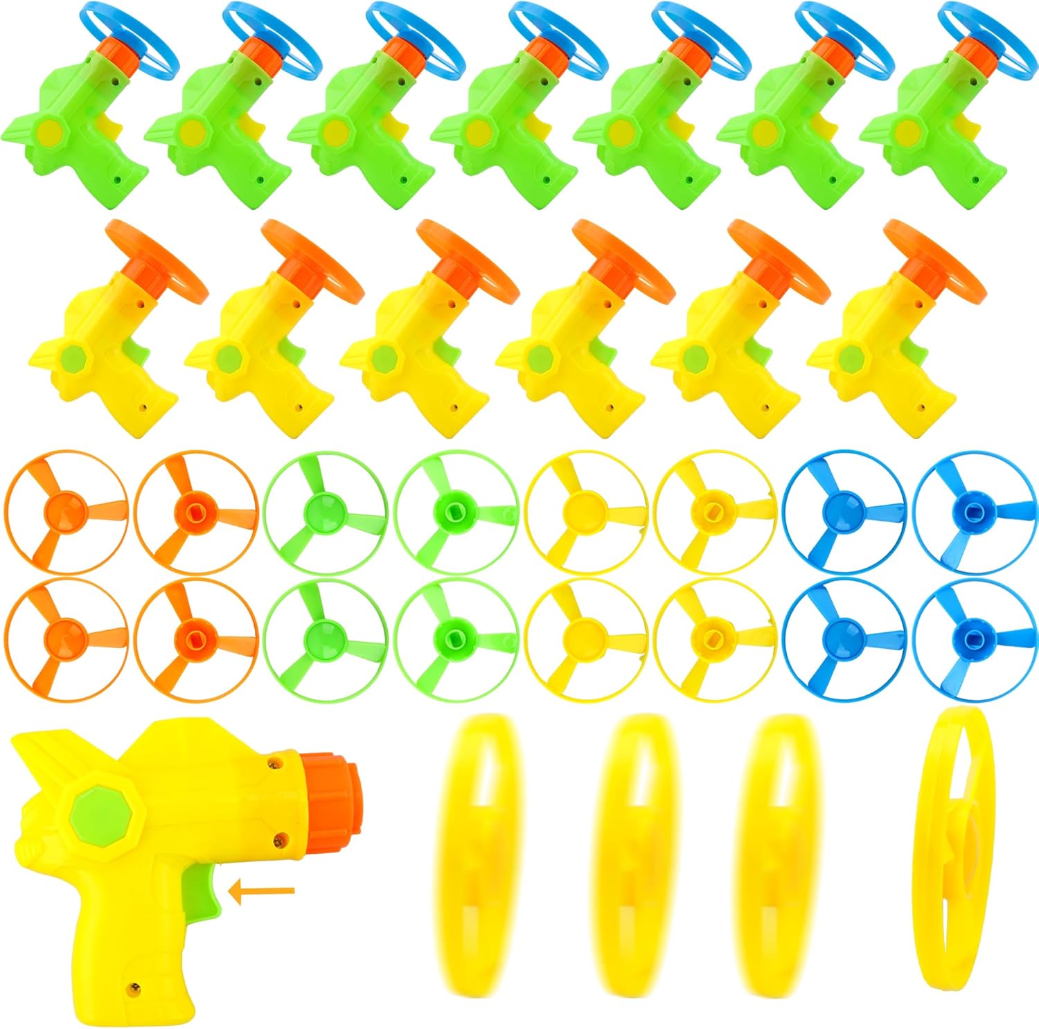 Ultimate Flying Disc Launcher Kit for Kids - Cagemoga