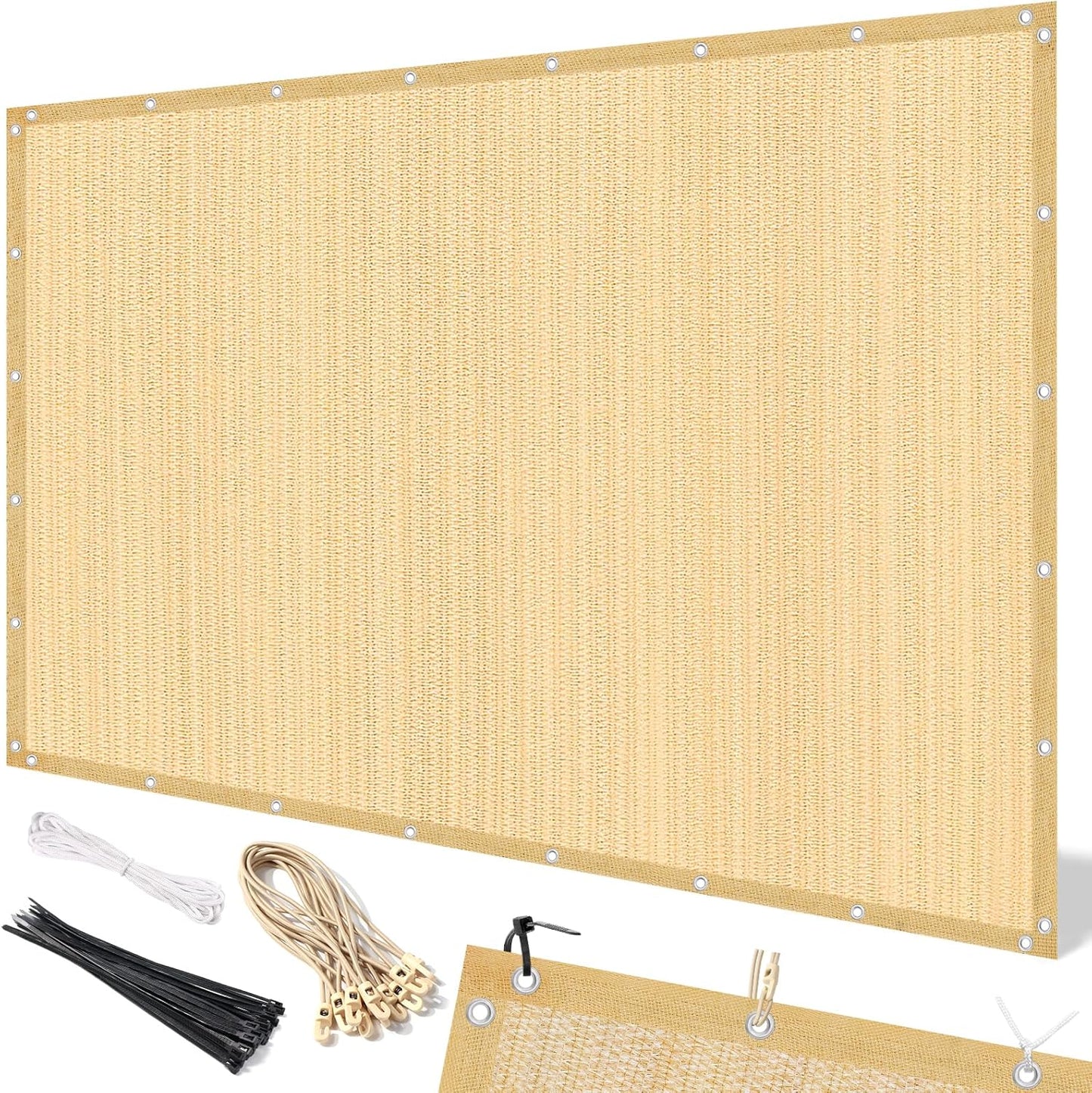Artpuch 90% Sun Shade Cloth for Pergola and Outdoor Spaces
