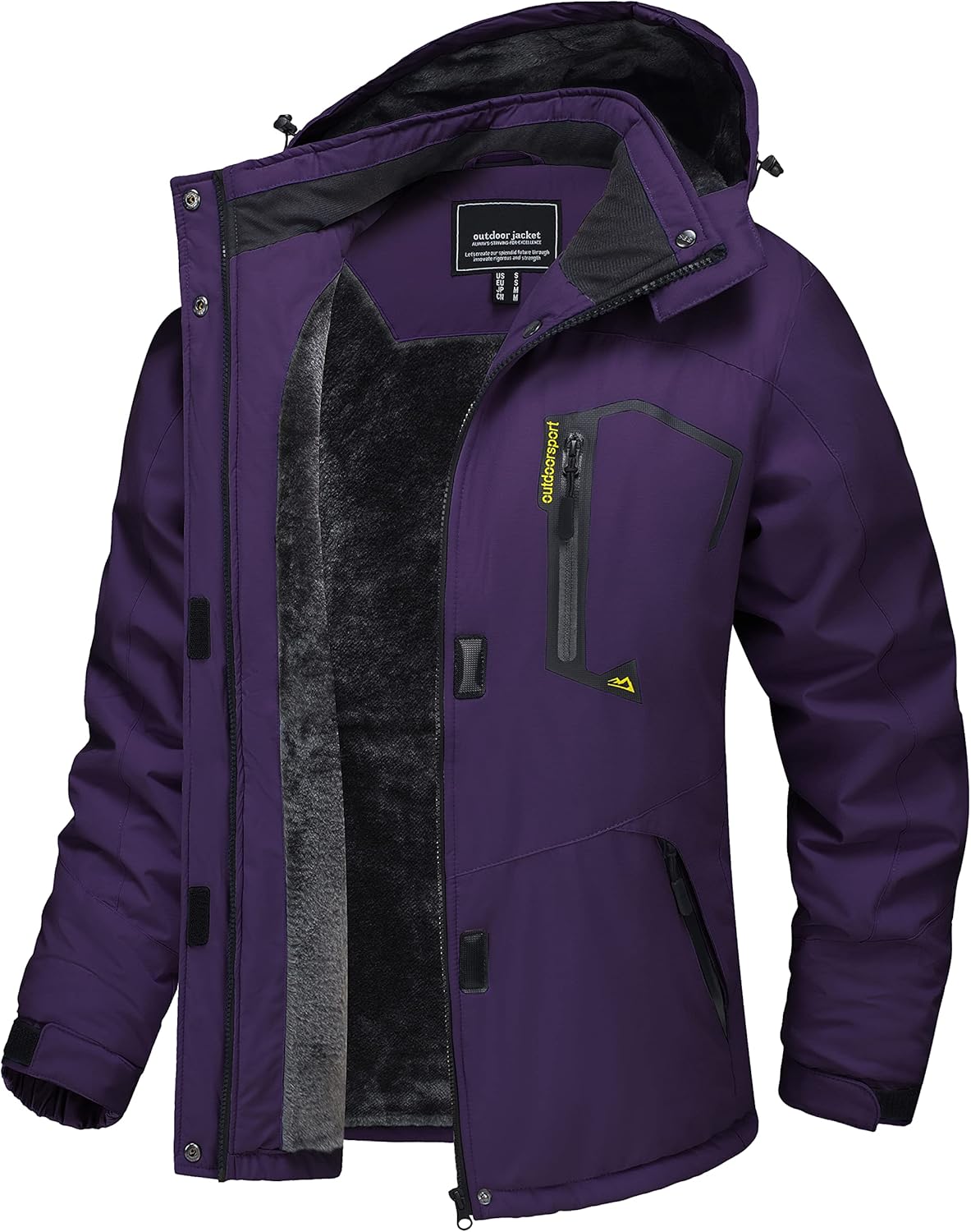 TACVASEN Women's Winter Jacket Waterproof Ski Coat for Cold Weather