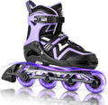 Adjustable Inline Skates for Boys and Girls with Light Up Wheels