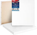 U.S. Art Supply 30 x 36 in Stretched Canvas 3-Pack - Professional