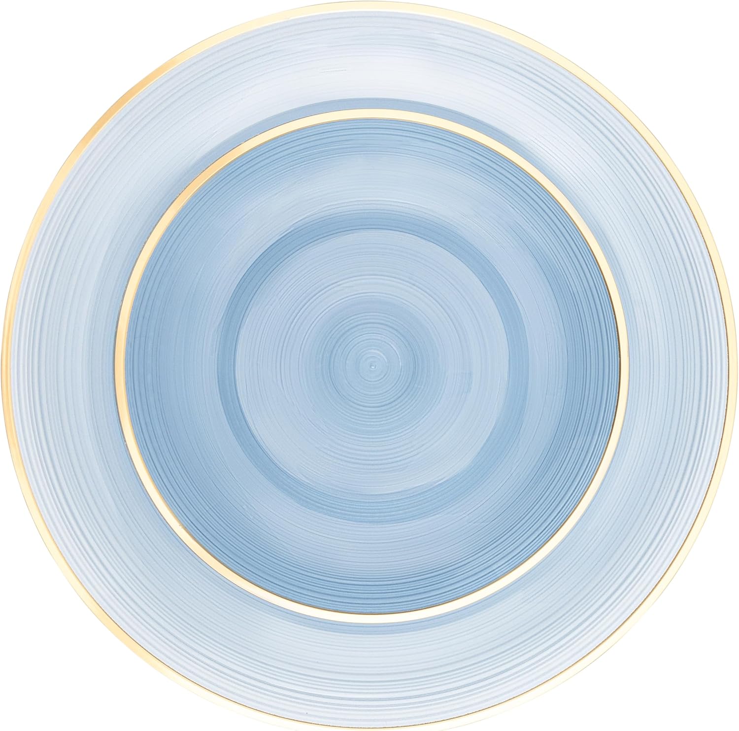 Elegant Disposable Plates Combo Pack - Gold Rim - 64 Pieces
