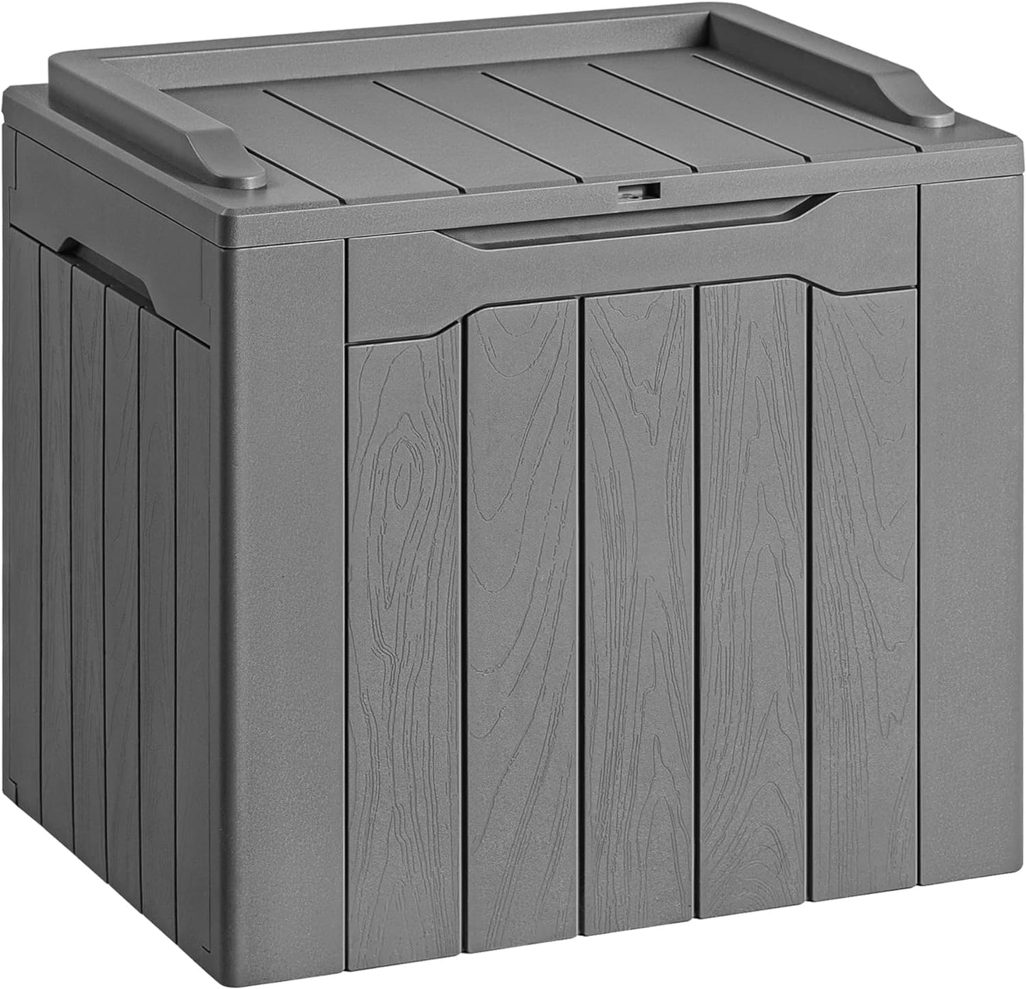 Devoko 30 Gallon Resin Deck Box for Outdoor and Indoor Use
