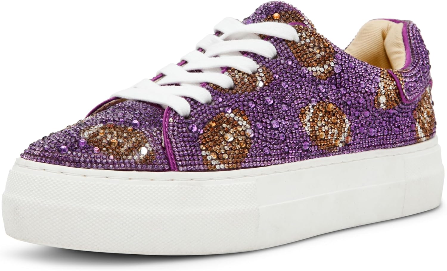 Betsey Johnson Women's Sidny Sneaker with Rhinestone Style