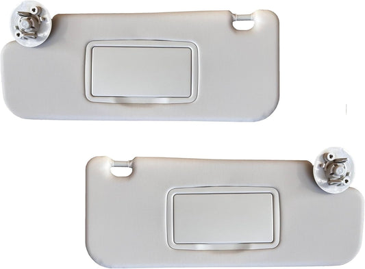 Sun Visor Fits for Chevy Cruze 2011-2019 Pair Set Gray
