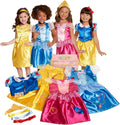 Disney Princess Dress Up Trunk Deluxe 21 Piece - Classic Play Set