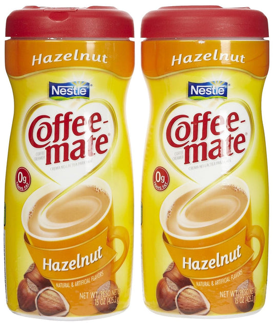 Coffee-mate Hazelnut Creamer - Rich Flavor - 2 Pack