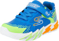 Skechers Unisex-Child Flex-Glow Bolt - Lighted Kids Sneakers Clothing