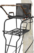 BIG GAME 1-Person Ladder Tree Stand for Hunting Deer - Comfortable 17