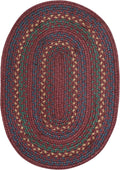 Jamestown Jute Braided Placemats Set of 4 13x19 Oval - Durable Table