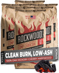Rockwood Natural Lump Charcoal Oak Hickory Cherry Blend - Clean, Hot