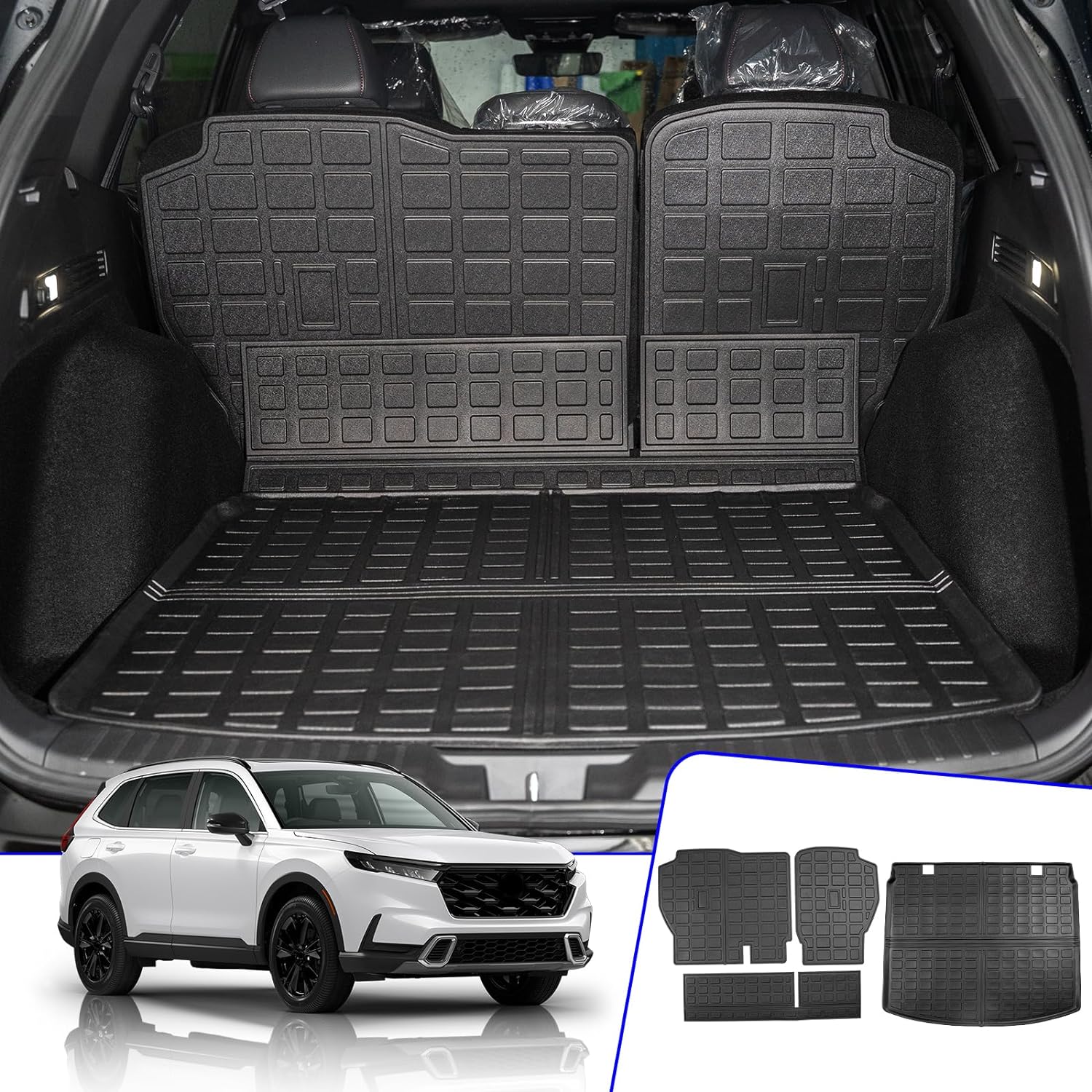 Rongtaod Cargo Mat for 2023 2024 2025 2026 Honda CRV Hybrid