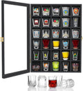 Invech 30 Shot Glass Display Case for Home Bar Decor