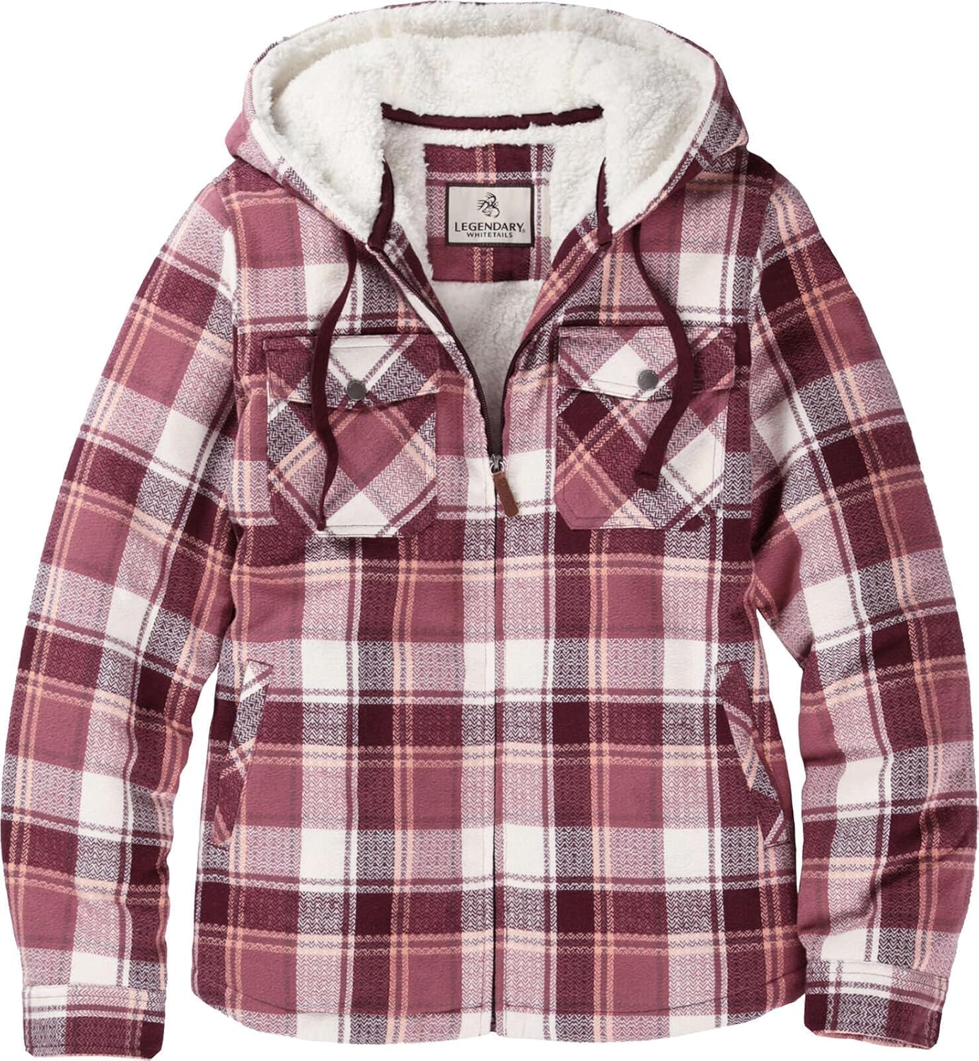 Legendary Whitetails Womens Woodland Berber Lined Shacket