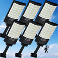 Solar Street Lights Outdoor - Ultra-Bright Motion Sensor Flood Lights