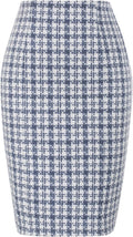 Kate Kasin Womens Knee Length Bodycon Tweed Pencil Skirt Review