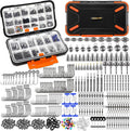 PLUSINNO 397pcs Fishing Accessories Kit for Enthusiasts and Beginners