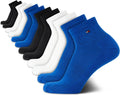 Tommy Hilfiger Men's Quarter Socks 12-Pack - Cushioned Support