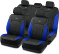 Skechers Memory Foam Car Seat Covers Blue - Lycra Comfort Fit
