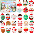 Christmas Advent Calendar 2025 with 24 Mini Plush Toys