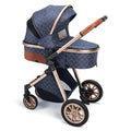 Baby Travel System Infant 3 in 1 Stroller - Foldable Landscape Seat