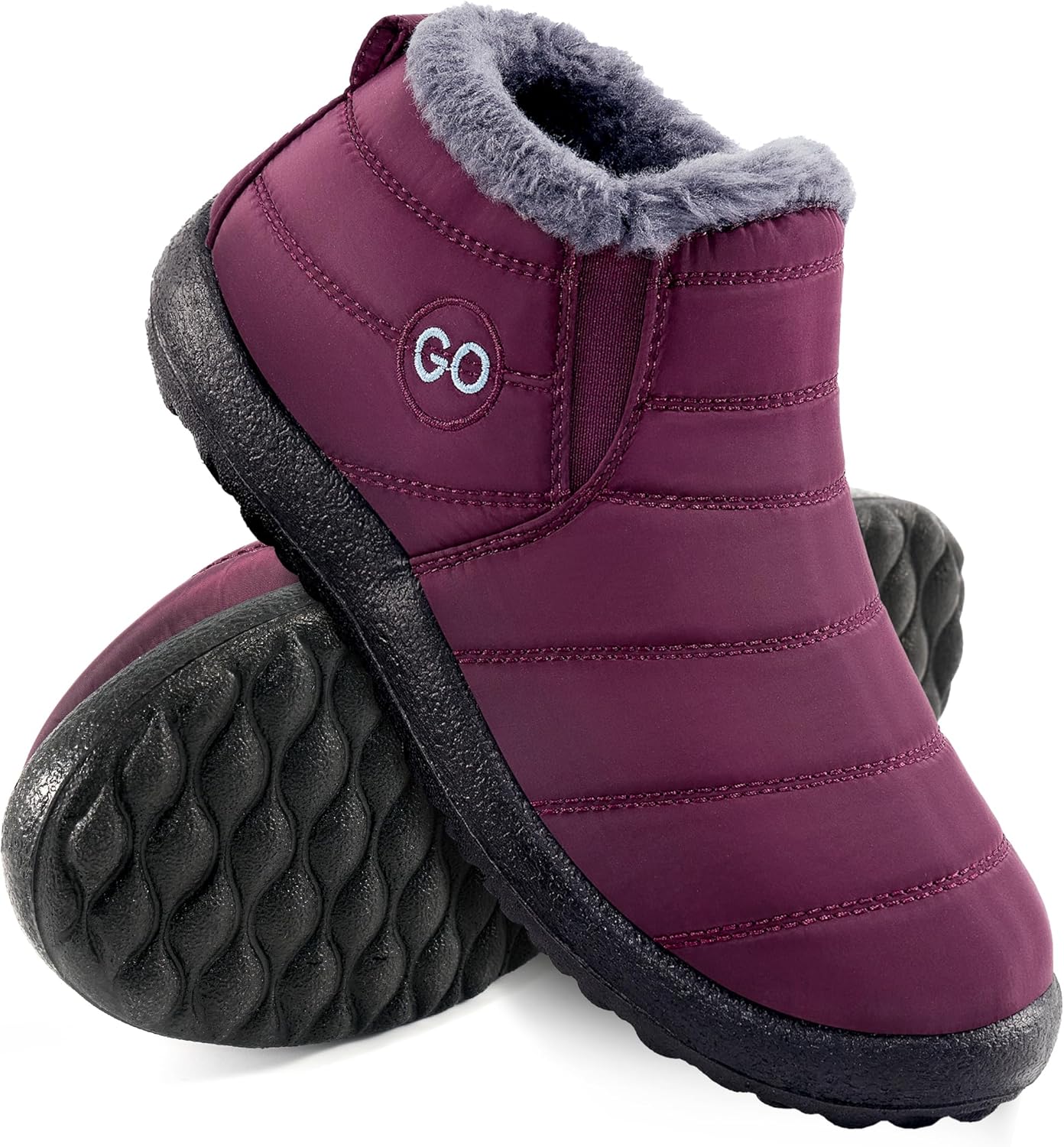HARENCE Snow Boots for Women - Comfortable Waterproof Winter Booties