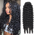 Burmese Curly Clip in Hair Extensions #1B Natural Black - 18in