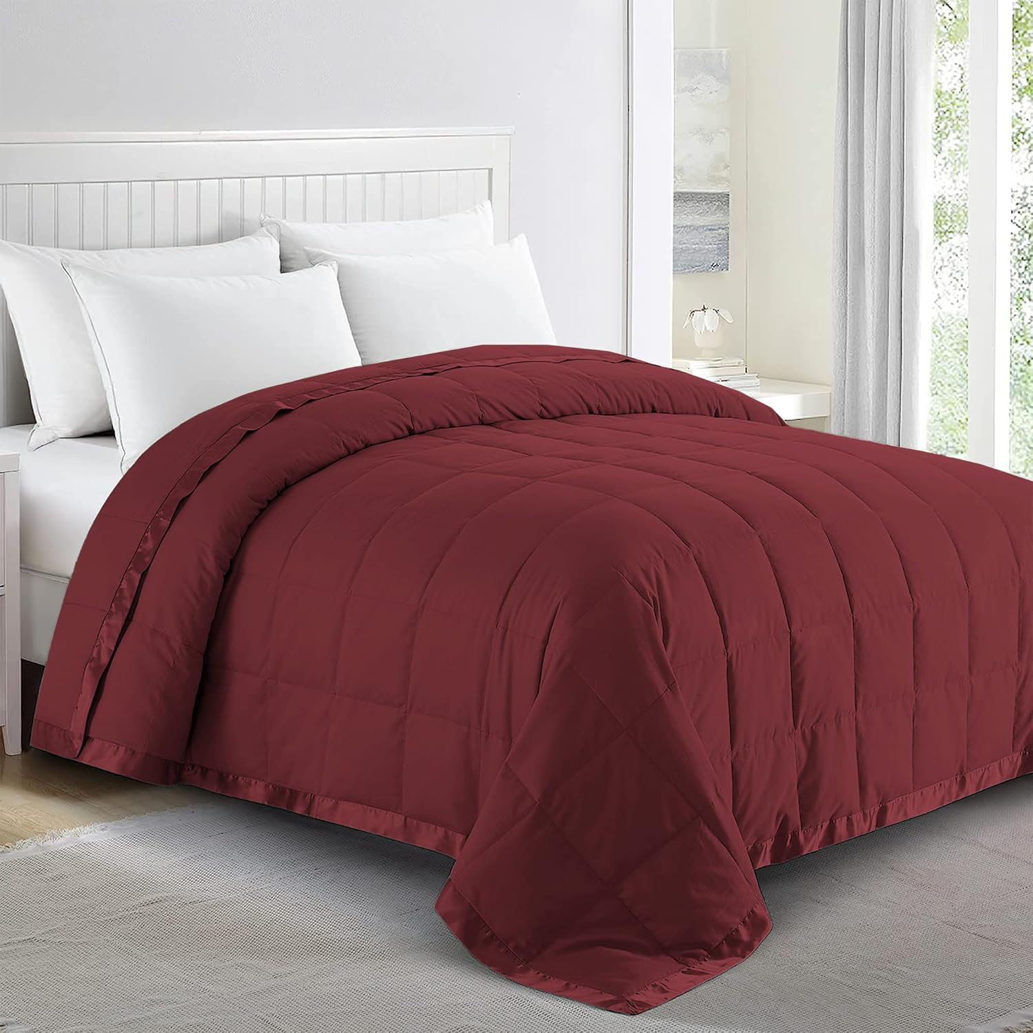 Soft Lightweight Down Blanket King Size for All Seasons