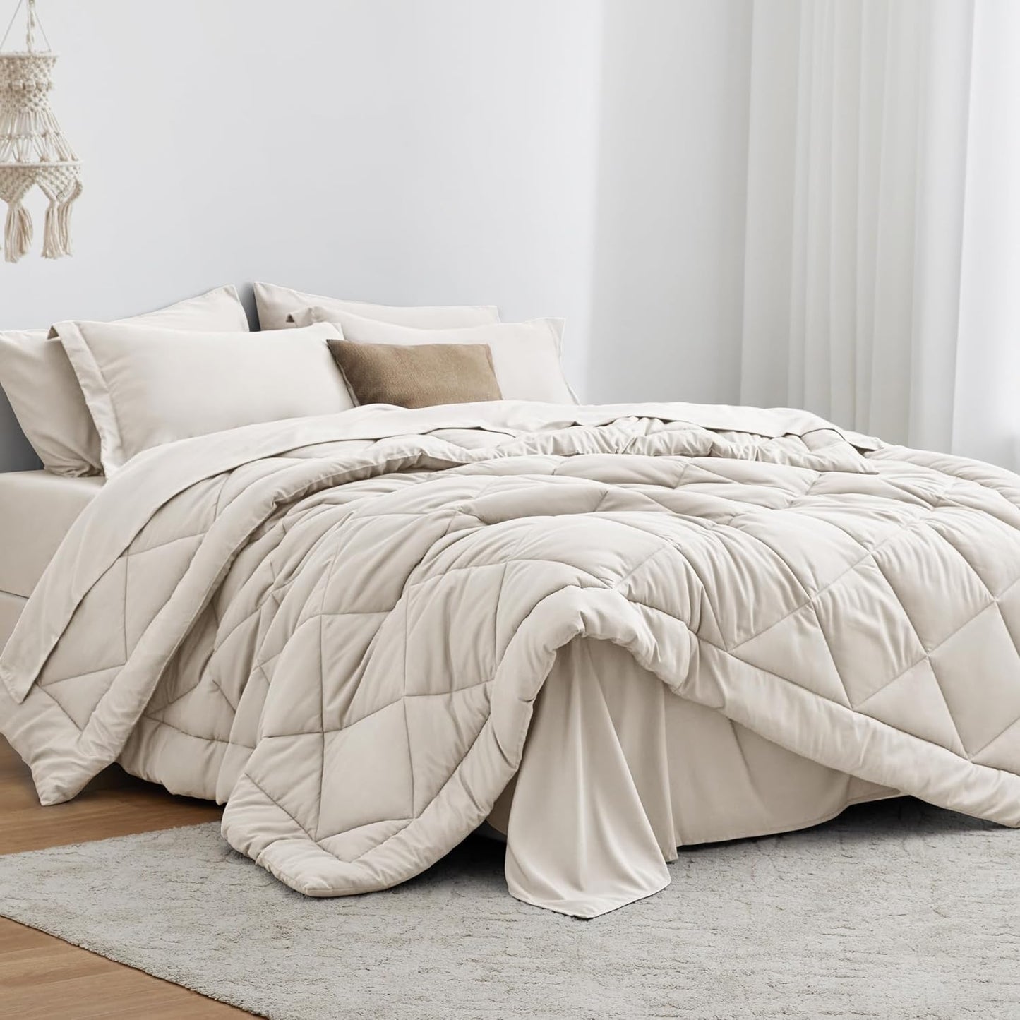 Love's Cabin King Size Comforter Set for All Season Comfort