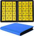 Premium 1000+ Pockets Card Binder 16-Pocket Ringless Side Loading