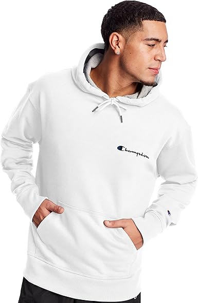 Champion Powerblend Hoodie: Comfortable Fleece Sweatshirt for Men
