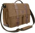 Vintage Water-resistant Messenger Bag for 13-14 Inch Laptops