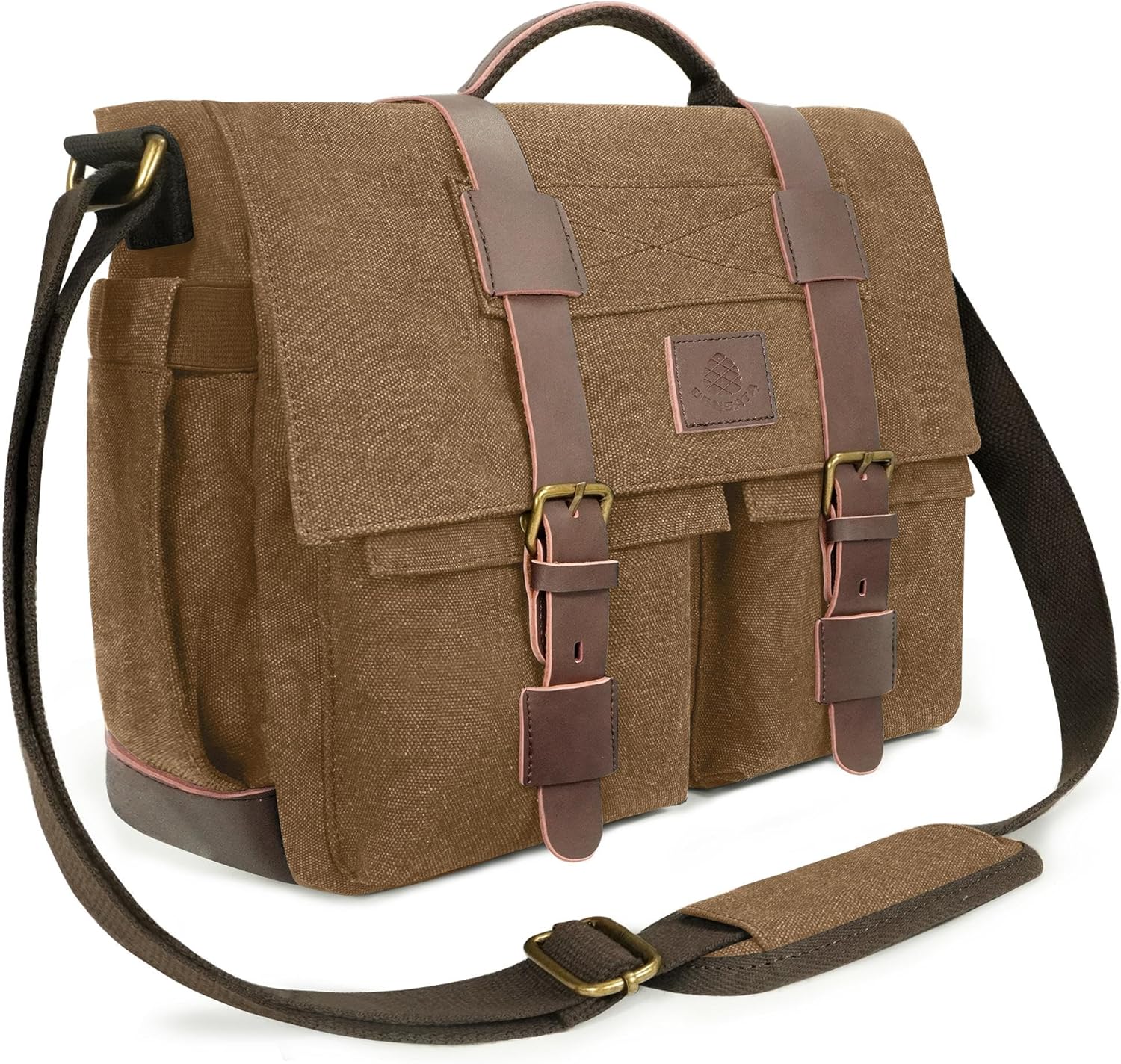 Vintage Water-resistant Messenger Bag for 13-14 Inch Laptops
