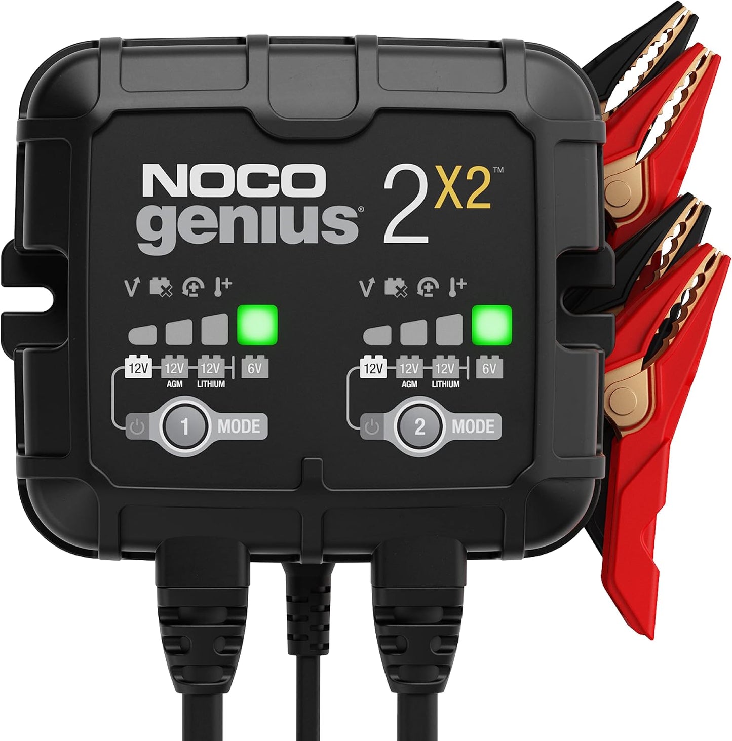 Fast Charging 2-Bank Car Battery Charger by NOCO
