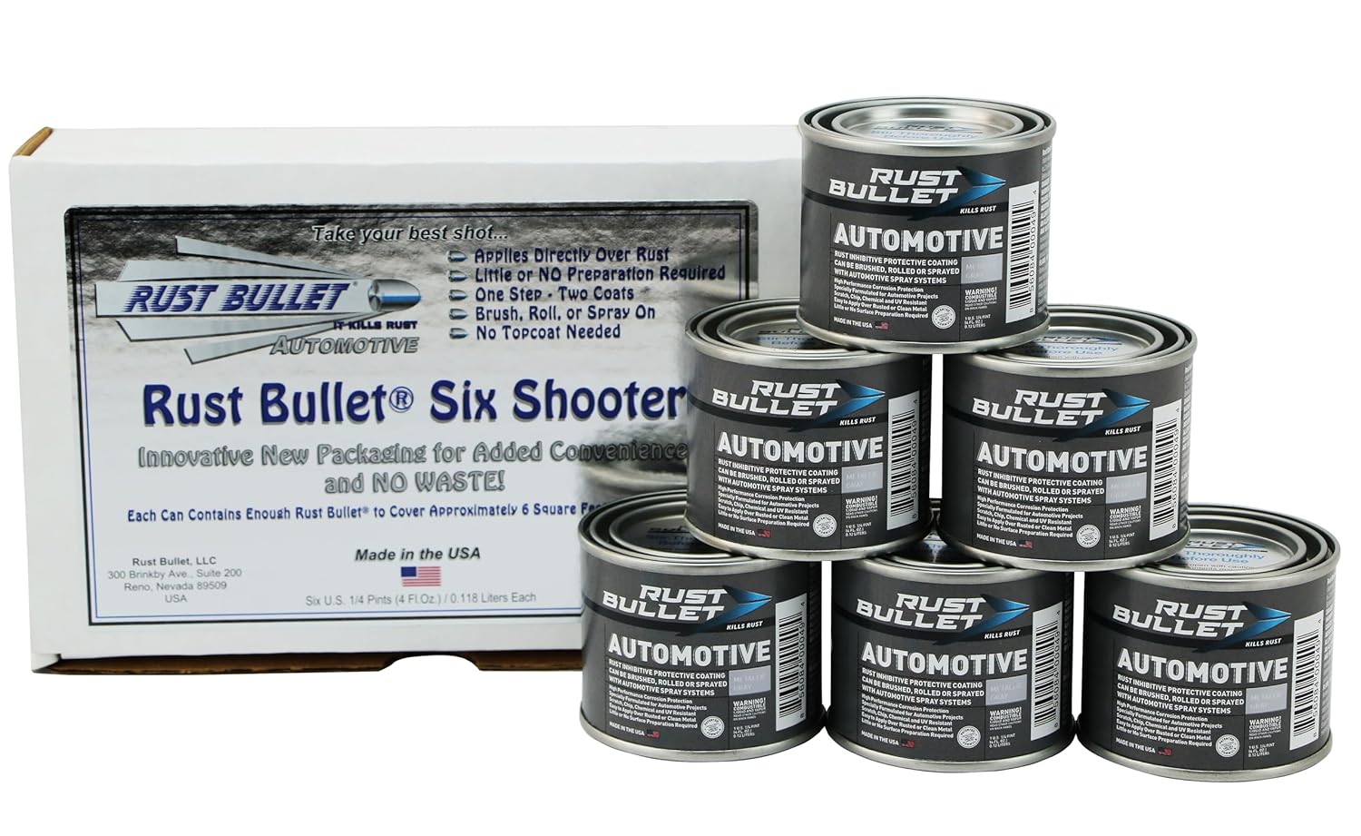 RUST BULLET Automotive Rust Inhibitor & Protective Coating