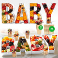 12 Baby Letters for Charcuterie Board from ORGANIVISTA