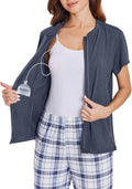 Deyeek Mastectomy Shirts with Drain Pockets - Post Shoulder Surgery is