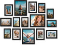 Vittanly 15 Pack Picture Frames Collage Wall Decor - Multi Size Set