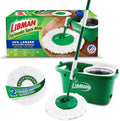 Tornado Spin Mop System with 2 Refill Heads - Easy Floor Care