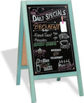 Ilyapa Wooden A-Frame Sign - Magnetic Chalkboard for Events
