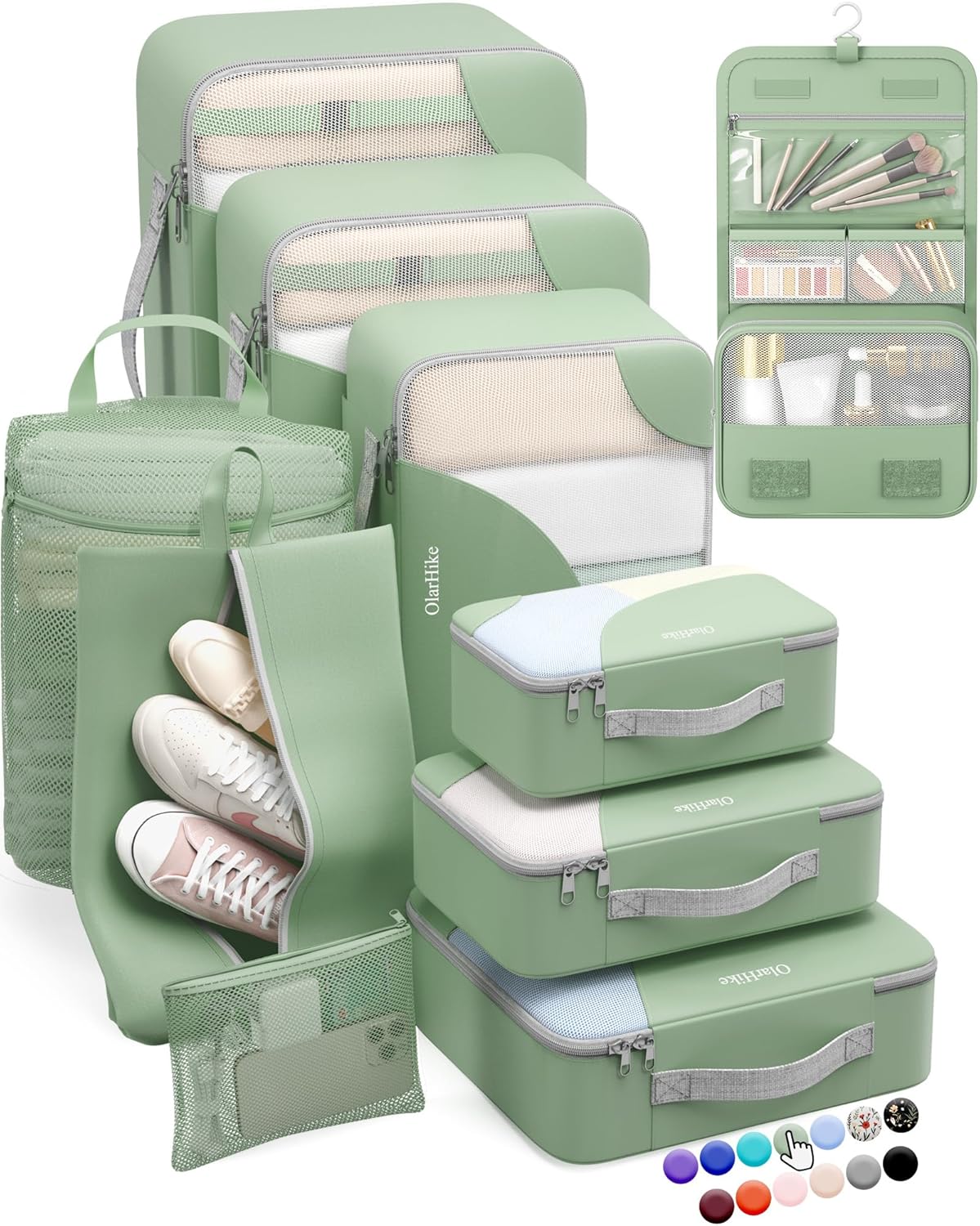 Durable Packing Cubes for Suitcases by OlarHike - Travel Smart