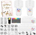 Baby Bib Bodysuit Baby Shower Set - DIY Onesie & Bib Kit